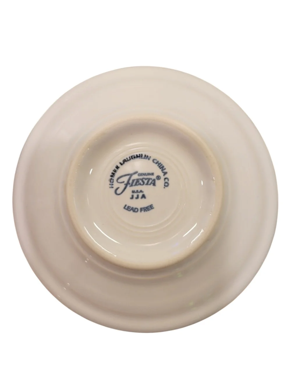 🤍 Fiesta® White Stick Handle Demitasse Cup & Saucer Set | Retired | USA Made